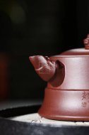 《玉龍》宜興底槽青紫砂壺工藝美術(shù)師全手工創(chuàng  )新壺茶壺