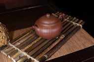 《圓墩》宜興紫砂壺助理工藝美術(shù)師茶具紫泥創(chuàng  )新