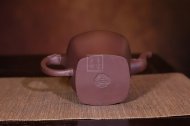 《威震四方》宜興紫砂壺名家工藝美術(shù)師全手工泡茶壺茶具楊國琴老師大廠(chǎng)拼紫泥