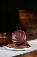 《博海浪擊》宜興紫砂壺工藝美術(shù)師手工茶壺紫泥創(chuàng  )新壺