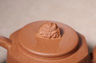 《八方來(lái)財》宜興紫砂壺工藝美術(shù)師手工金降坡泥泡茶壺茶具八方