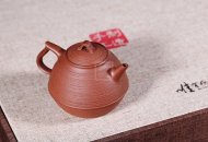 《樸雅》宜興紫砂壺原紅降坡泥全手工純手工茶壺茶具創(chuàng  )新壺