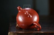 《閑雅》宜興紫砂壺工藝美術(shù)師手工大紅袍竹創(chuàng  )新壺茶壺茶具