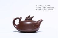 《牧?！芬伺d紫砂壺全手工紫泥