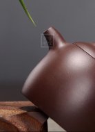《秦權》宜興實(shí)力派名家手工秦權紫砂壺茶壺茶具紫泥