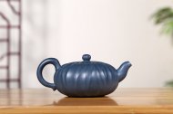 《錢(qián)韻》范菊英原礦天青泥宜興紫砂壺290cc