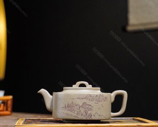 美壺推薦！品名：四方玉鎖作者：工藝美術(shù)