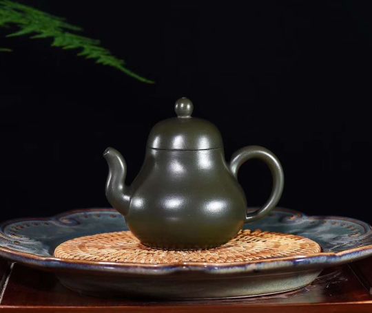 《思婷》宜興紫砂壺王鎮學(xué)原礦天青泥全手工