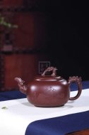 《清心雅逸》宜興紫砂壺工藝美術(shù)師純手工創(chuàng  )新壺泡茶壺底槽青茶具