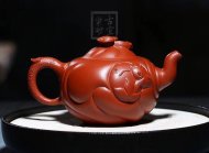 《魚(yú)化龍》宜興紫砂壺魚(yú)化龍紫砂泡茶壺朱泥手工工藝美術(shù)師紫砂茶具