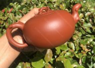 樹(shù)樁葡萄壺；朱泥380CC