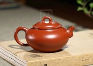 《圓韻壺》宜興創(chuàng  )新壺紫砂工藝美術(shù)師手工大紅袍泡茶壺套壺