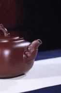 《清心雅逸》宜興紫砂壺工藝美術(shù)師純手工創(chuàng  )新壺泡茶壺底槽青茶具