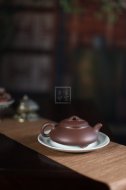 《碧浪》宜興純手工創(chuàng  )新壺紫砂壺紫泥茶壺茶具