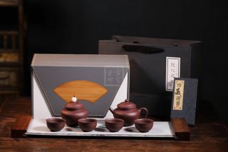 《樂(lè )道套組》紫砂壺宜興紫砂純手工底槽青茶具泡茶