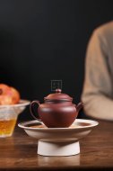 《樂(lè )道套組》紫砂壺宜興紫砂純手工底槽青茶具泡茶