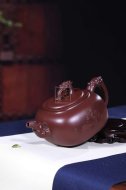 《清心雅逸》宜興紫砂壺工藝美術(shù)師純手工創(chuàng  )新壺泡茶壺底槽青茶具