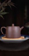 《漢鐸》宜興紫砂壺實(shí)力派藝人純手工紫泥茶壺全手工漢鐸紫砂壺