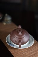《碧浪》宜興純手工創(chuàng  )新壺紫砂壺紫泥茶壺茶具