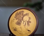 賞盤(pán)·鳴雨精刻