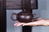 《碗玉》宜興紫砂壺實(shí)力派名家純手工創(chuàng  )新泡茶壺紫泥茶具