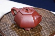 《三足六方石瓢》宜興工藝美術(shù)師手工紫砂壺石瓢全手工一廠(chǎng)紫泥泡茶壺