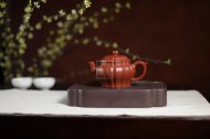 《宜興紫砂儲水式壺承/干泡盤(pán)》宜興工紫砂壺紫砂茶壺茶具