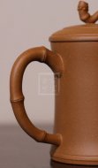 《繁花似景竹節蓋杯》經(jīng)典紫砂壺宜興全手工泡茶壺茶具降坡泥