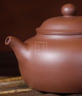 《圓墩》宜興紫砂壺助理工藝美術(shù)師茶具紫泥創(chuàng  )新