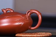 《竹節慕古》宜興紫砂壺實(shí)力派名家手工大紅袍創(chuàng  )新創(chuàng  )新茶壺茶具