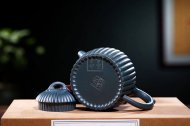 《筋紋秦權》宜興天青泥名家精品工藝美術(shù)師全手工收藏把玩秦權茶具