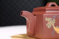 《亞明四方》宜興紫砂壺全手工名家高級工藝美術(shù)師茶具純泡茶壺底槽青亞明四方