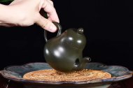 《思婷》宜興紫砂壺王鎮學(xué)原礦天青泥全手工