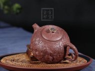 《龍供春》宜興紫砂壺工藝美術(shù)師手工紫泥供春茶壺茶具