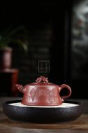 《玉龍》宜興底槽青紫砂壺工藝美術(shù)師全手工創(chuàng  )新壺茶壺
