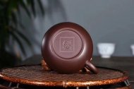 《竹節西施》宜興紫砂壺工藝美術(shù)師純手工紫泥茶壺全手工西施紫砂壺
