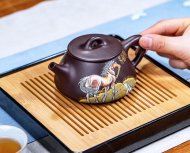 精工作品推薦！品名：馬到成功，泥料：原礦