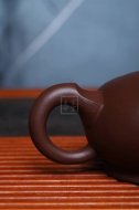 《一團和氣》宜興紫砂壺全手工泡茶壺工藝美術(shù)師大師紫泥