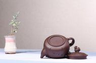 《福壽安康》宜興紫泥工藝美術(shù)師全手工收藏把玩茶具