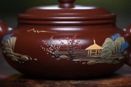 《仿古》紫砂壺宜興民間實(shí)力派純手工紫朱泥仿古泡茶壺