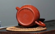 《玉兔追月》宜興紫砂壺實(shí)力派名家純手工大紅袍漢瓦大泡茶壺