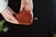 《福臨八方》宜興紫砂壺八方工藝美術(shù)師手工朱泥泡茶壺具