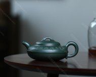 高工佳作【線(xiàn)圓】 泥料：原礦民國綠