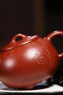 《小圓韻》宜興工藝美術(shù)師手工創(chuàng  )新壺紫砂壺茶壺茶具大紅袍