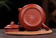 《碩果滿(mǎn)滿(mǎn)》經(jīng)典器型紫砂精品200cc大紅袍潘壺古樸典雅