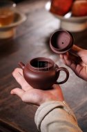《樂(lè )道套組》紫砂壺宜興紫砂純手工底槽青茶具泡茶