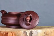 《時(shí)來(lái)運轉》宜興純實(shí)力派名家全手工紫泥紫砂壺茶具