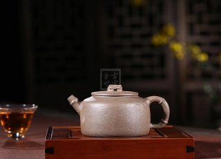 《竹節供春》宜興紫砂壺青段工藝美術(shù)師手工茶壺茶具