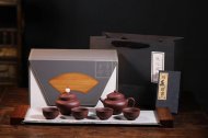 《樂(lè )道套組》紫砂壺宜興紫砂純手工底槽青茶具泡茶