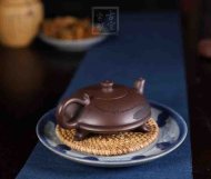 《神燈壺》創(chuàng  )新壺茶具茶壺宜興手工紫砂壺底槽青